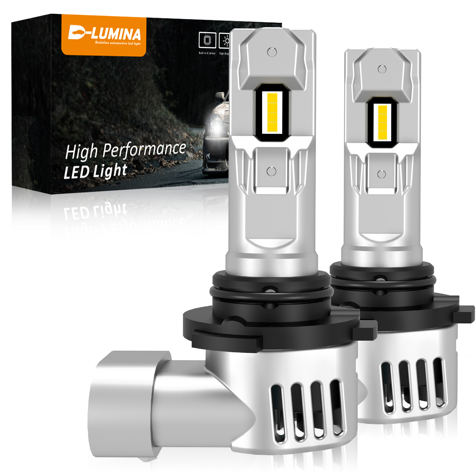 PL-S26-35W Mini 9005/9006/H10/9012 LED Headlight