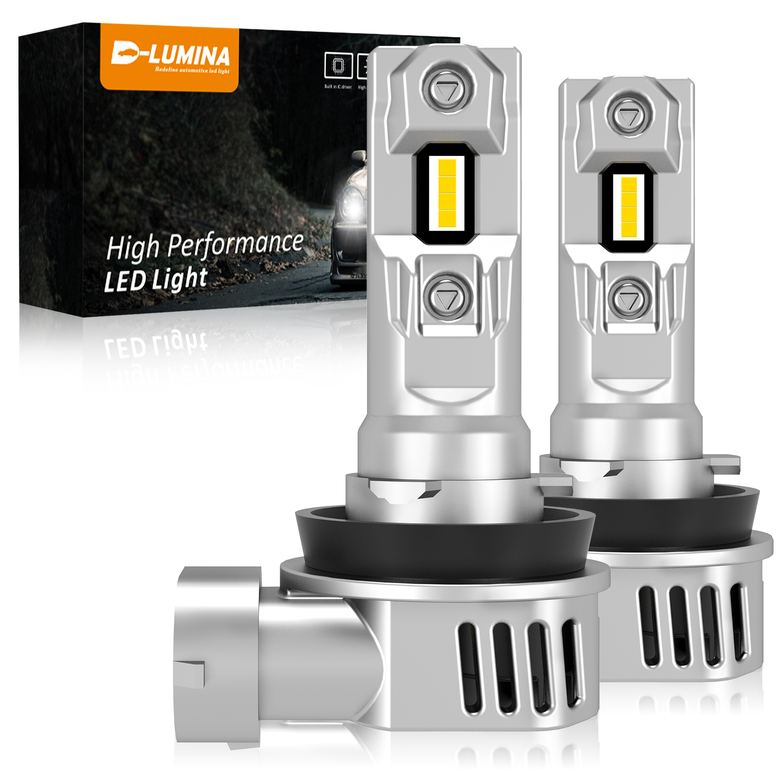 PL-S26-35W Mini H8/H11 LED Headlight