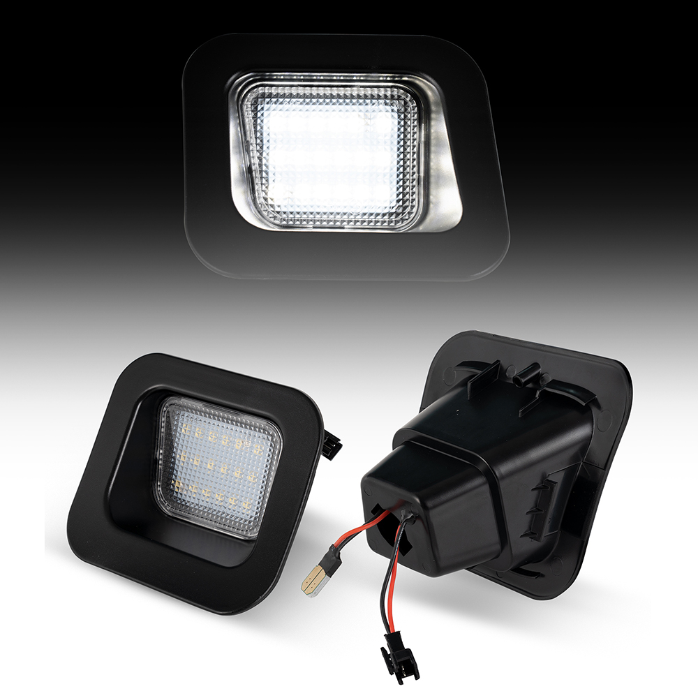 Dodge Ram 1500  2009 LED License Plate Light
(Clear lens) ( Smoked lens )