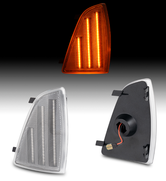 Chevrolet S10 Corner/Park Light Side Marker
(Clear Len)
(Smoked Len)
(amber Len)