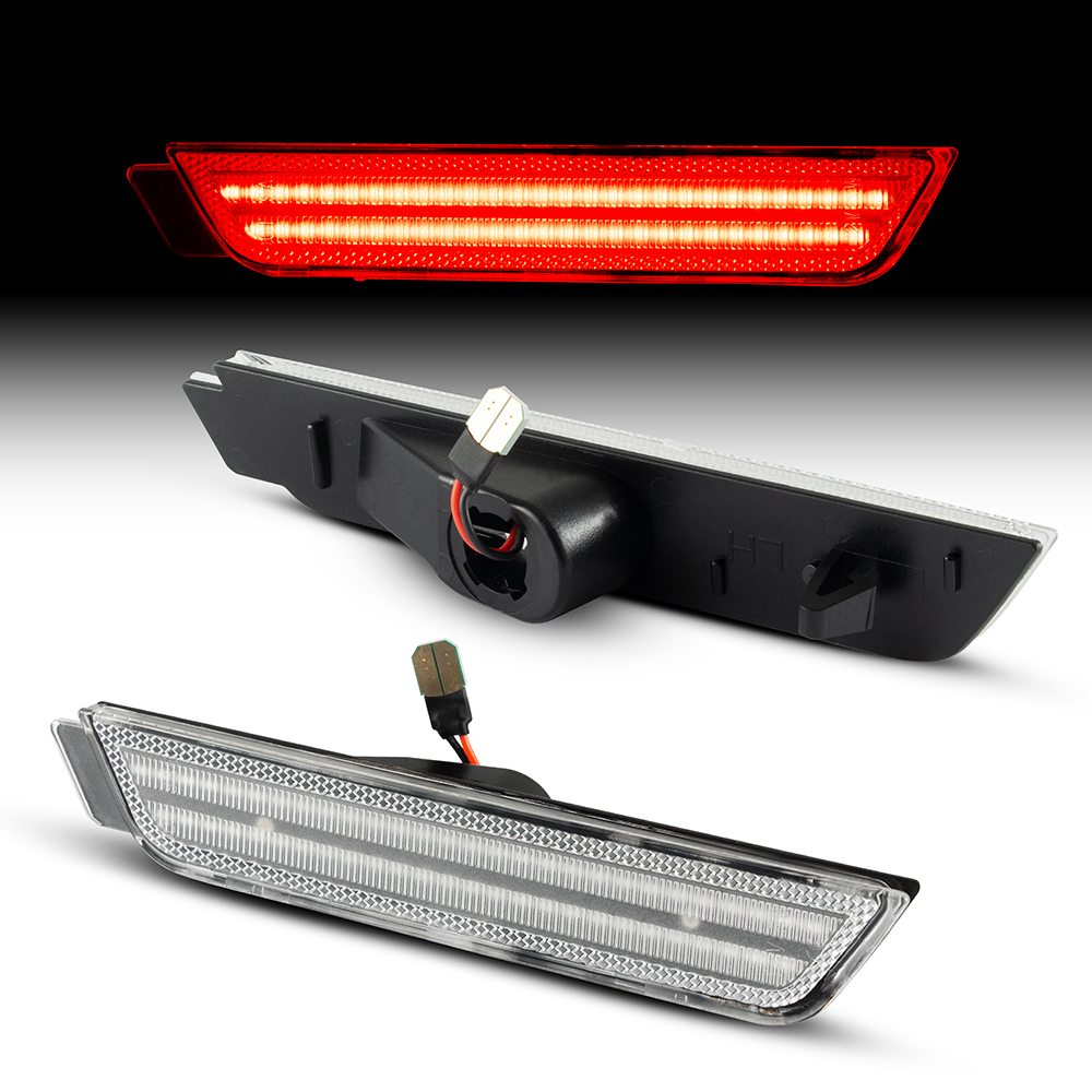 Chevrolet Camaro 2010 LED Rear  Bumper Side  Marker 
(Clear Len)(Smoked Len)