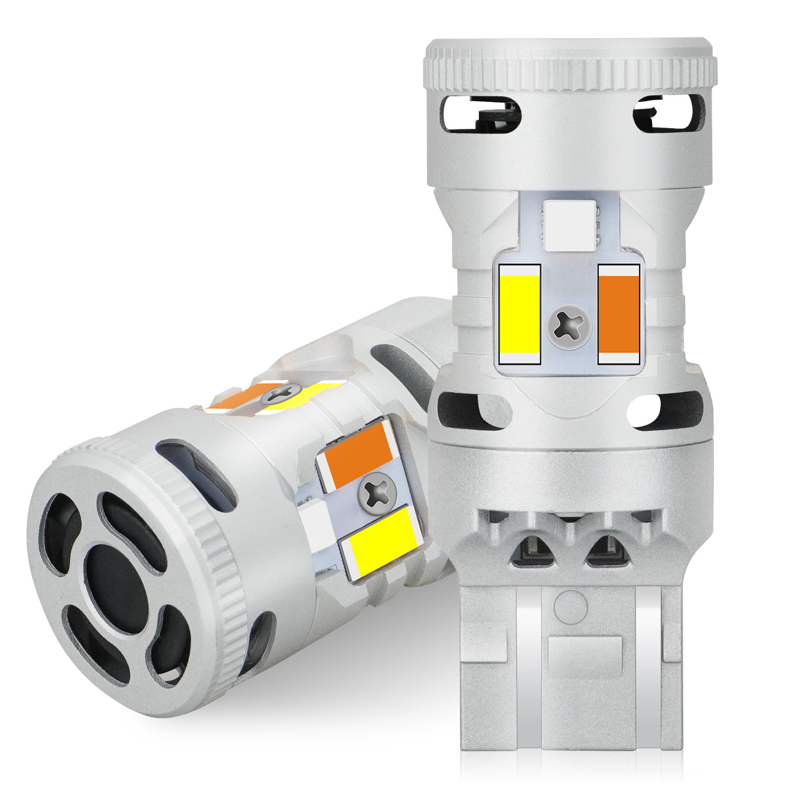 PL-P9 Pro Canbus LED Bulb 7443 8 CSP High Power Dual Color