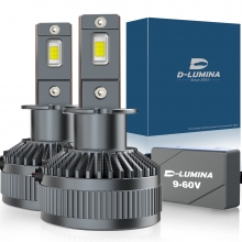 PL-S28-70W Ultra Mini H3 LED Headlight (9-60V)