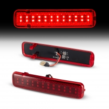 Chevy Silverado  LED   Rear Door Panel Light  Reflector red lens
 Clear  lens