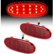 Dodge Ram 1500-3500  Front LED  Door Panel Reflector Red  lens 
Clear  lens 