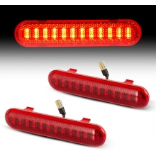 Chevy Silverado  LED Door Paner Light Reflector Red Lens
Clear Lens
