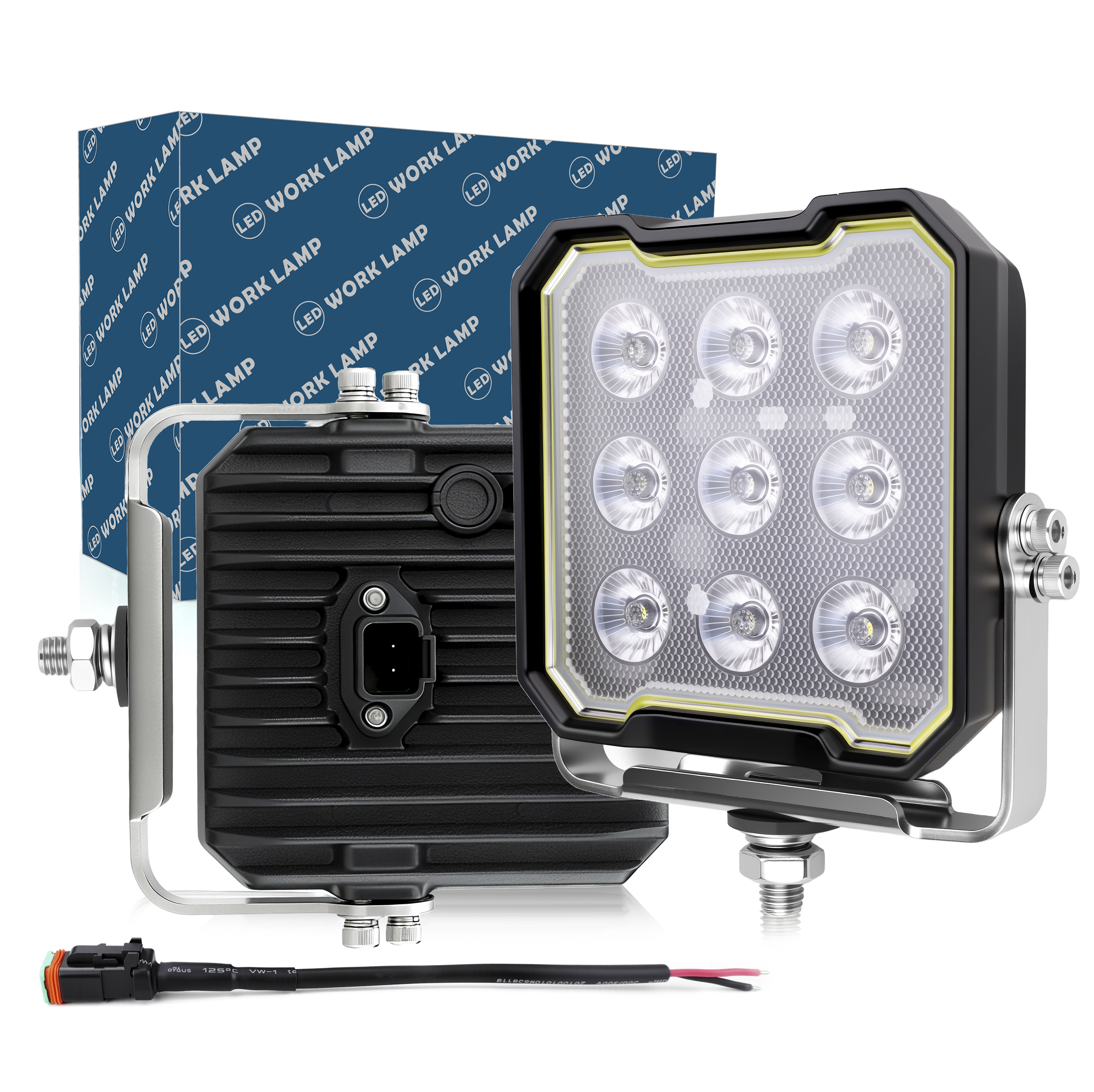 Premium 13G 5″  Compact Square 45W----(Spot)