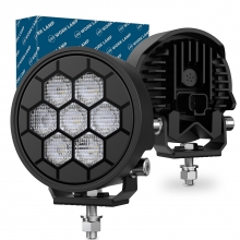 PL-17G H-Performance                    3.8″  45W Round  LED Work Light    
(Flood)
